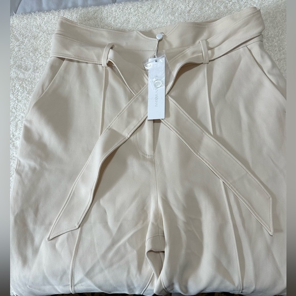 Jonathan Simkhai Remington Tapered Pant in Marsh - Picture 5 of 8